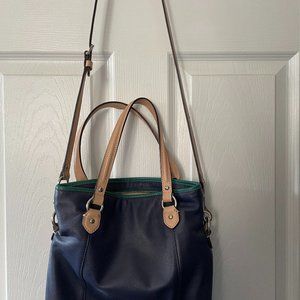 Leather Coach Bag